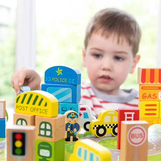 My Town Block Set - Best Building & Construction for Ages 2 to 3 - US 2651