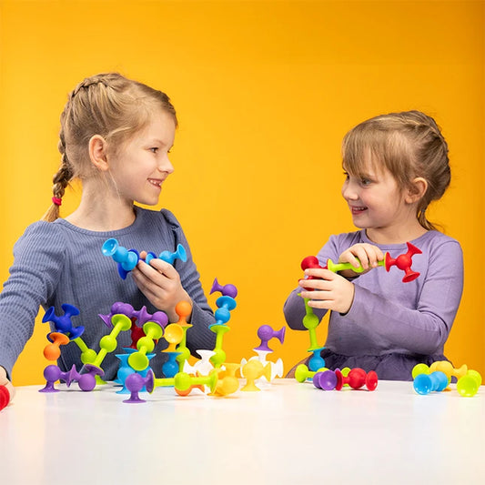Squigz - Best Bath Toys for Ages 3 to 6 - Fat Brain Toys - US 9446