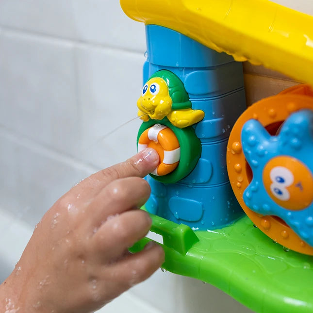 Hungry Shark's Water Slide - Best Bath Toys for Ages 2 to 6 - US 8438