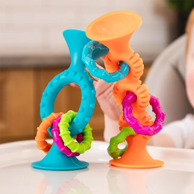 pipSquigz Loops - Best Baby Toys & Gifts for Babies - Fat Brain Toys - US 6239
