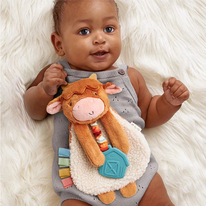 Itzy Lovey - Best Baby Toys & Gifts for Ages 0 to 2 - Fat Brain Toys - US 5108