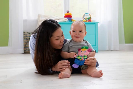 Lamaze John Deere Crinklies - Best Baby Toys & Gifts for Ages 0 to 1 - US 8555