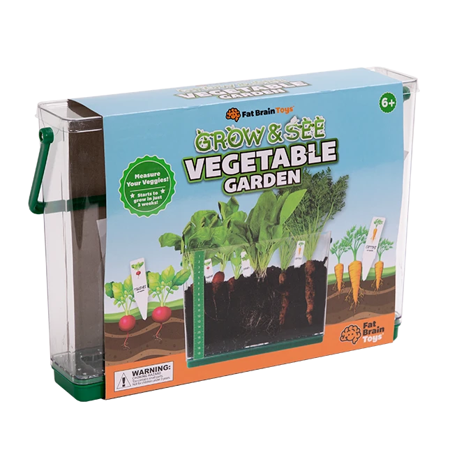 Grow & See Vegetable Garden - Best for Ages 6 to 11 - US 1353