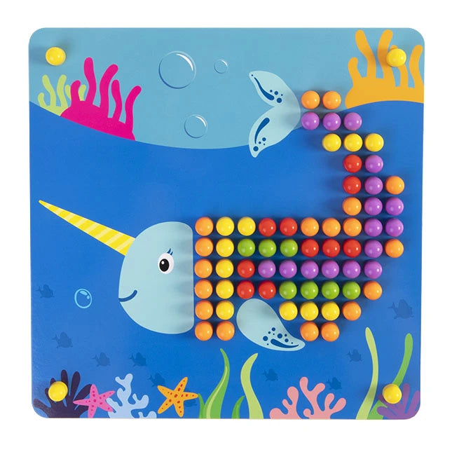Peg A Pattern - Best Arts & Crafts for Ages 3 to 5 - Fat Brain Toys - US 5759
