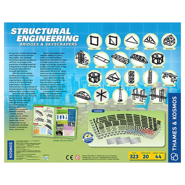 Structural Engineering - Bridges & Skyscrapers - Best for Ages 8 to 10 - US 5937