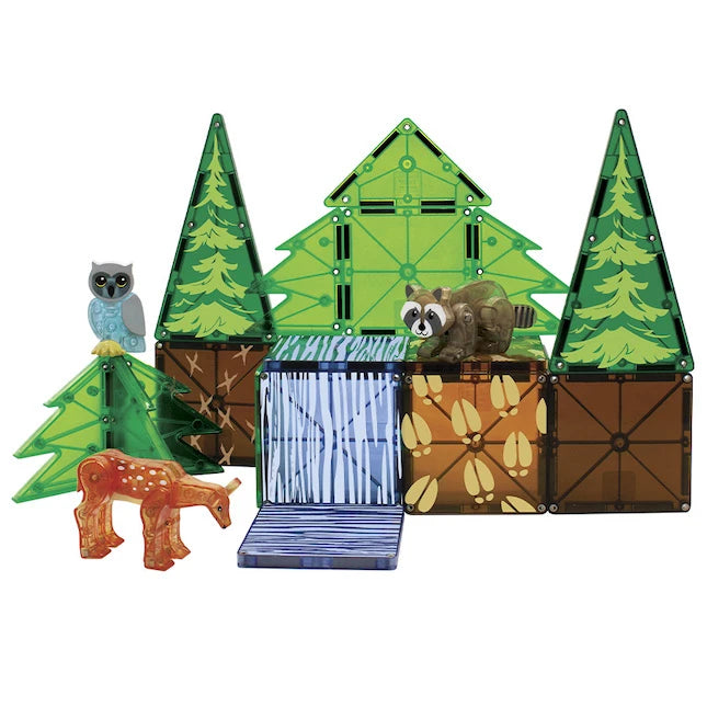 Magna-Tiles Forest Animals - 25 pc - Best for Ages 3 to 8 - US 1897
