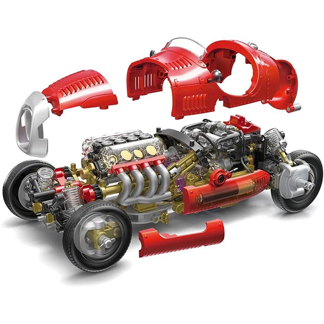 V8 Race Car - Best Building & Construction for Ages 10 to 12 - US 4671