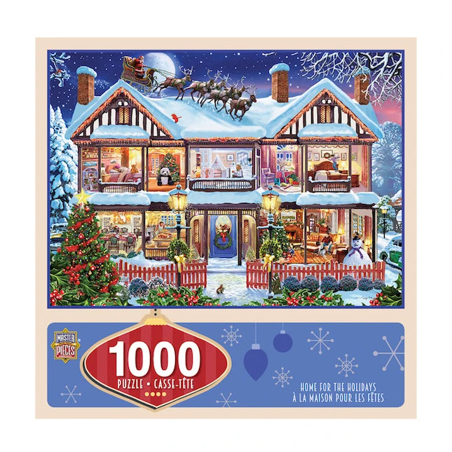 Home For The Holidays - 1000 pc - - Fat Brain Toys - US 9020