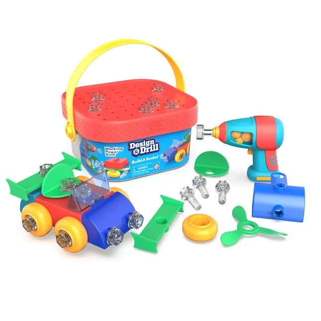 Design & Drill Build-It Bucket - Best for Ages 3 to 4 - US 9690