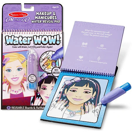 Water Wow! - Makeup & Manicures - Best Arts & Crafts for Ages 4 to 7 - US 4605