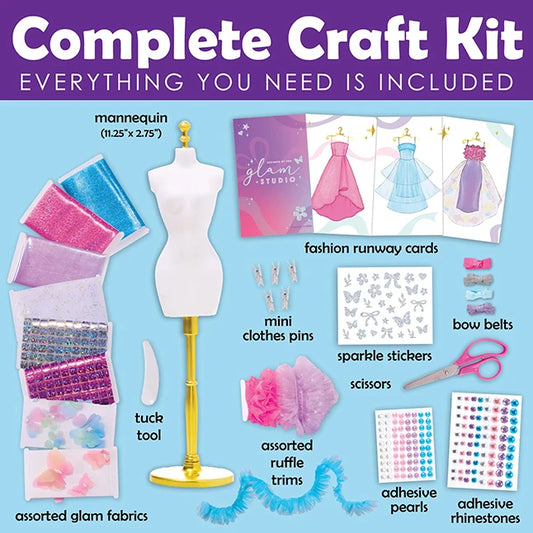 Designed By You Glam Studio - Best Arts & Crafts for Ages 6 to 11 - US 8082