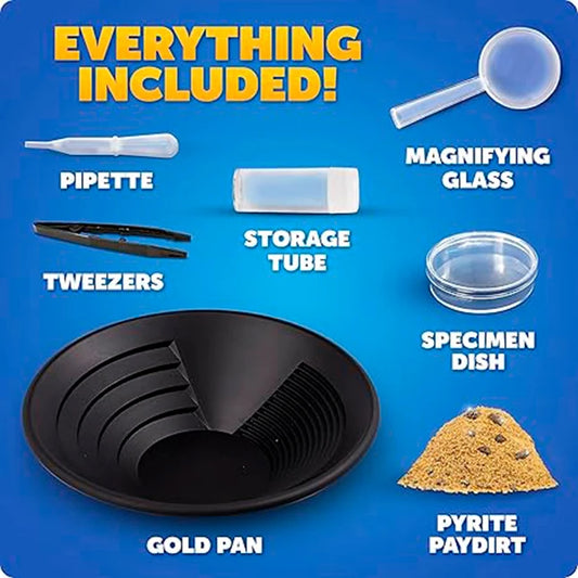 Pan For Gold Activity Kit - Best Science & Nature for Ages 6 to 10 - US 2380