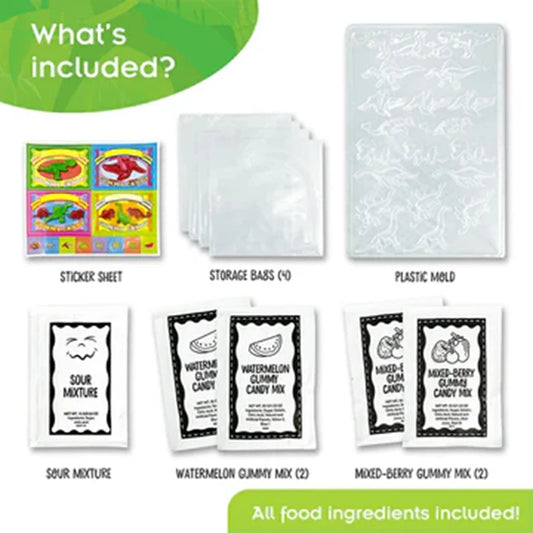 Dinosaur Gummy Candy Lab - Best Arts & Crafts for Ages 6 to 10 - US 2241