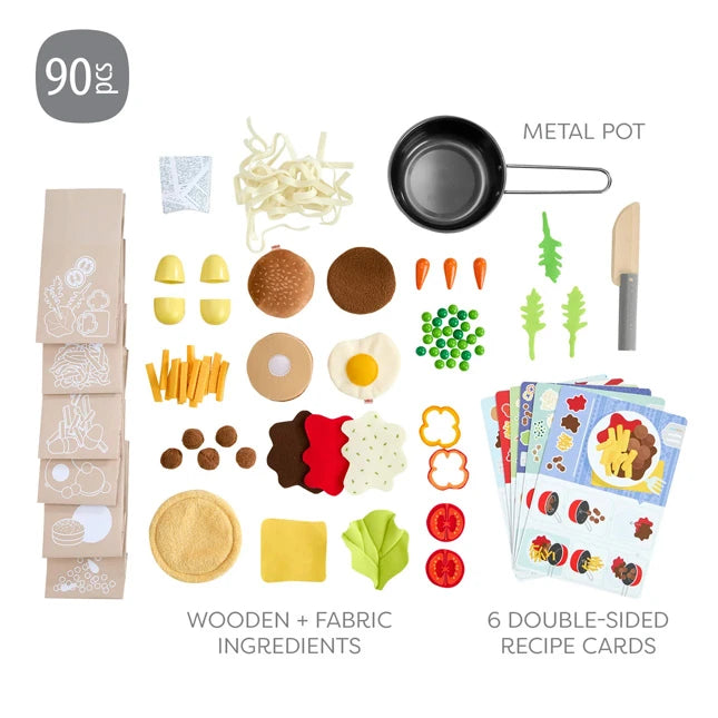 Creative Play Fresh Box - Pretend Food Kit - Best for Ages 3 to 6 - US 8998