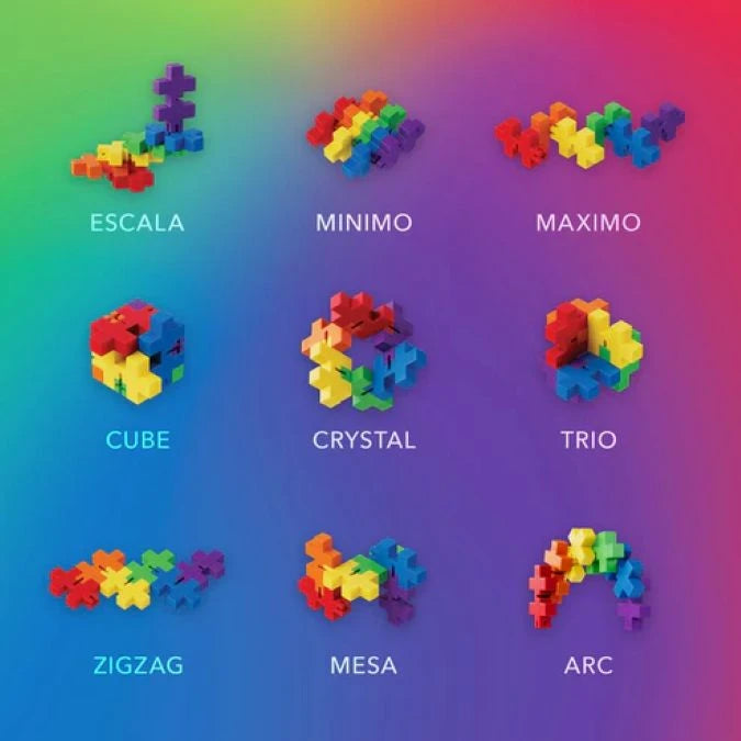 Plus-Plus HEXEL - Spectrum - Best Mind & Body for Ages 3 to 12 - US 3271