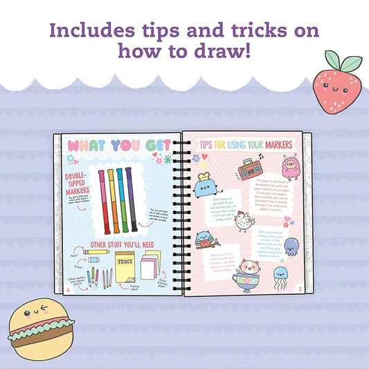 Klutz Super Cute Sketchbook - Best Arts & Crafts for Ages 6 to 11 - US 8263