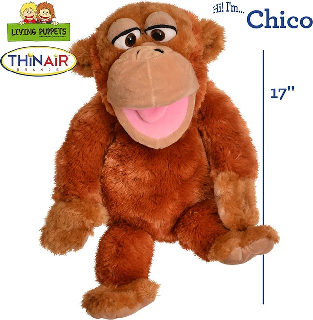 Living Puppets 17 inch - Chico - Best Plush for Ages 3 to 8 - US 1717