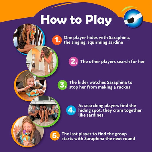 Seek and Hide Sardines - Best Active Play for Ages 5 to 10 - US 1318