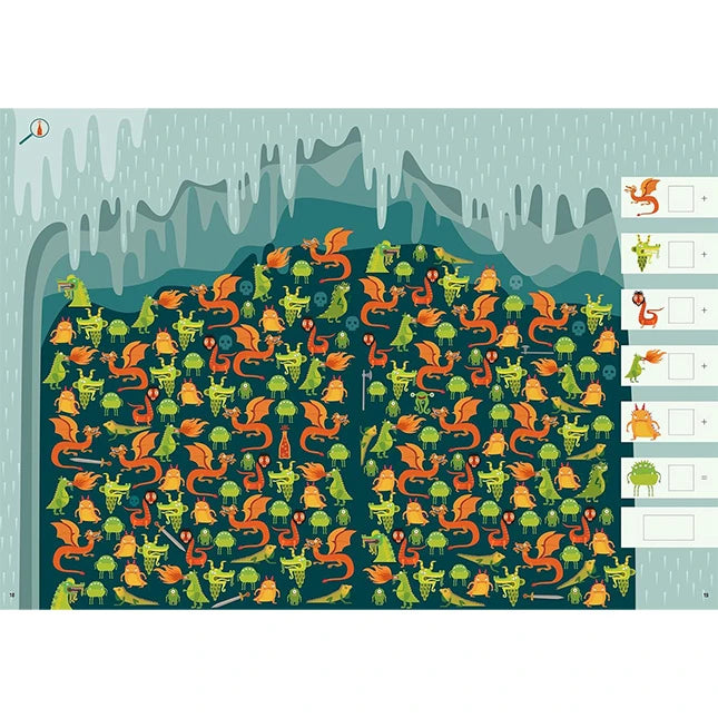 Search, Find & Count - Princesses, Dragons & Monsters - US 1133