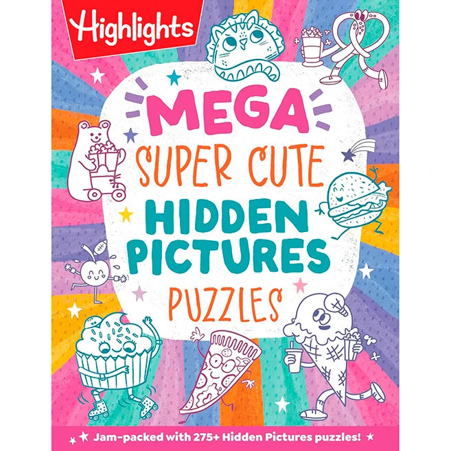 Highlights Mega Super Cute Hidden Pictures Puzzles - US 2624