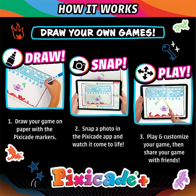 Pixicade - Best Arts & Crafts for Ages 6 to 12 - Fat Brain Toys - US 9856