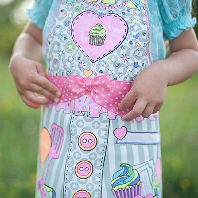 Color An Apron - Best Arts & Crafts for Ages 4 to 9 - Fat Brain Toys - US 6884
