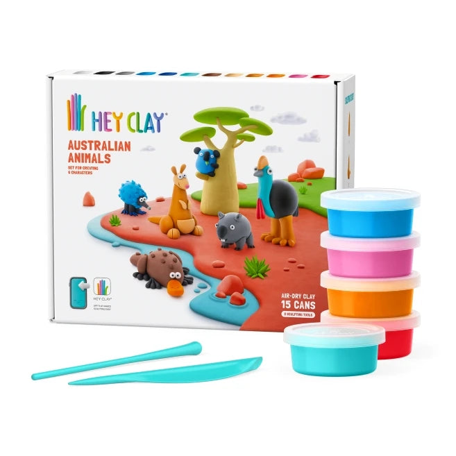 Hey Clay Australian Animals - Best Arts & Crafts for Ages 3 to 10 - US 0400
