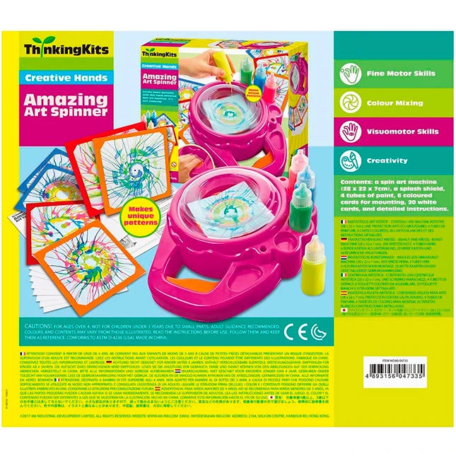 4M Tornado Spin Art Thinking Kit - Best Arts & Crafts for Ages 5 to 7 - US 1767
