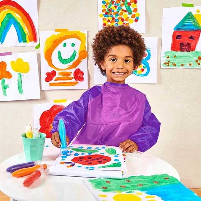 Easy Squeezy Squeezable Poster Paint Brushes - - Fat Brain Toys - US 5970