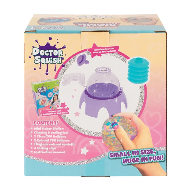 Doctor Squish Mini Squishy Maker Station - Best for Ages 5 to 10 - US 2526