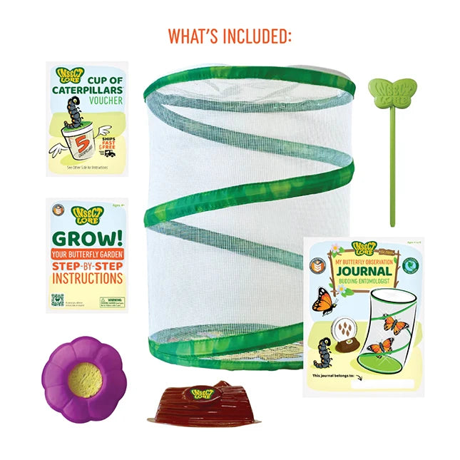 Butterfly Garden with Prepaid Voucher - - Fat Brain Toys - US 9893