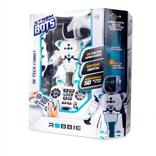 Xtrem Bots Robbie Bot 2.0 - Best RC & Electronics for Ages 5 to 7 - US 8570