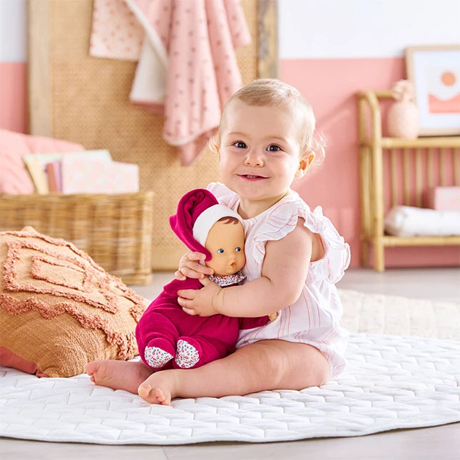 Babipouce Pink Grenadine Doll - 11 inch - Best for Ages 0 to 4 - US 4063