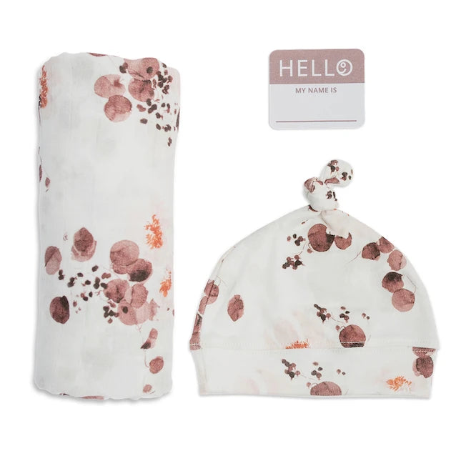 Hello World! Swaddle Set - - Fat Brain Toys - US 9651