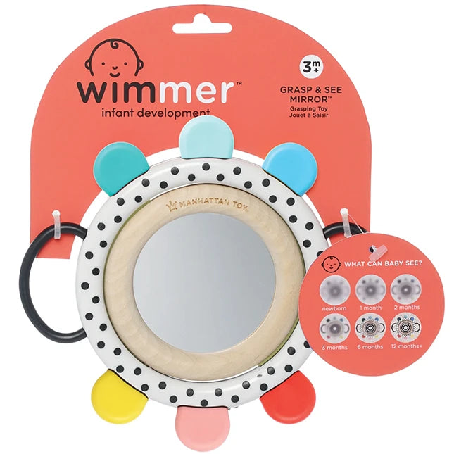 Wimmer Grasp & See Mirror - Best Baby Toys & Gifts for Babies - US 1303