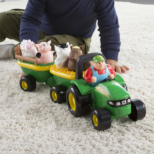 John Deere Preschool Animal Sounds Hayride - Best for 2 year olds - US 6742