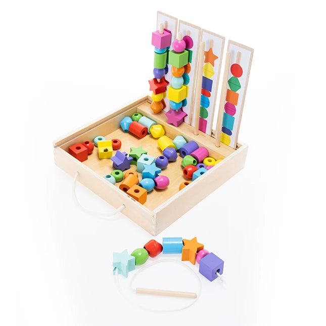 Match & Sort Beads - Best Early Learning Toys for Ages 3 to 5 - US 4105