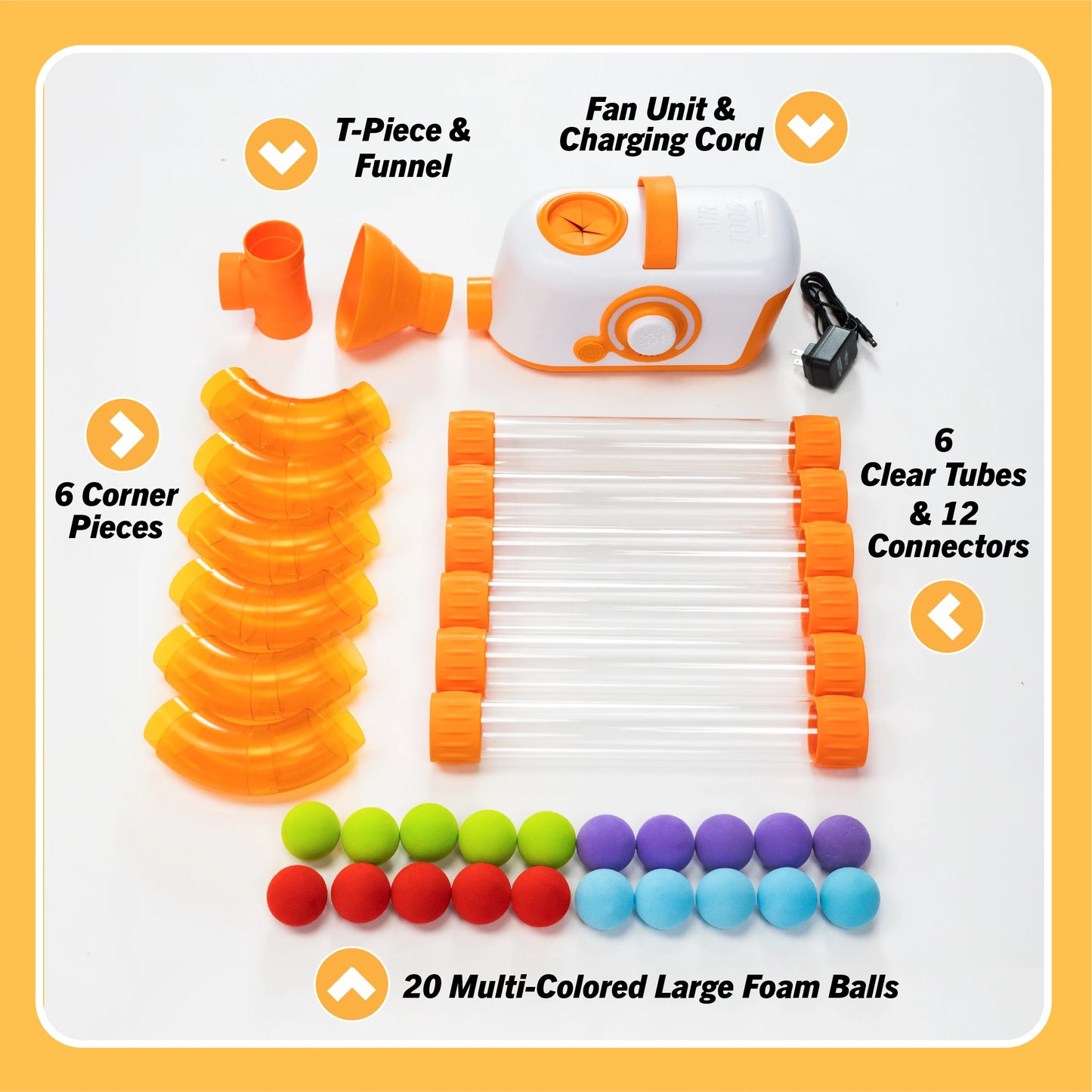 Air Toobz - Best Active Play for Ages 3 to 7 - Fat Brain Toys - US 9335
