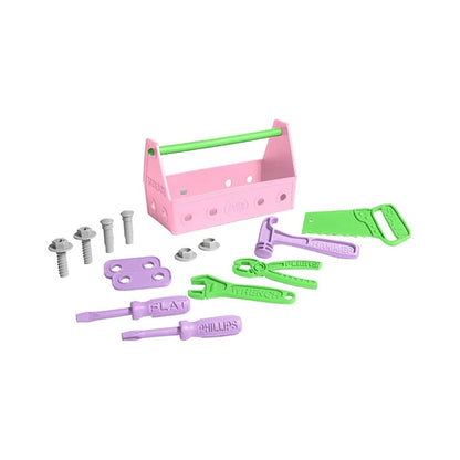 Green Toys Tool Set - Pink - Best Organic &amp; Green Toys for Babies - US 7617