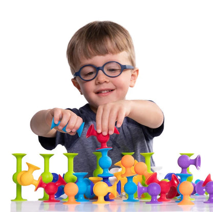 Squigz - Best Bath Toys for Ages 3 to 6 - Fat Brain Toys - US 9446