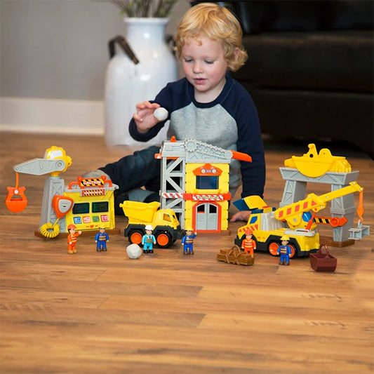 Construction Site Playset - Best for 3 year olds - US 0461