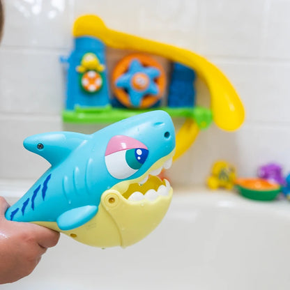 Hungry Shark's Water Slide - Best Bath Toys for Ages 2 to 6 - US 8438