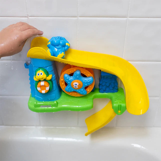 Hungry Shark's Water Slide - Best Bath Toys for Ages 2 to 6 - US 8438