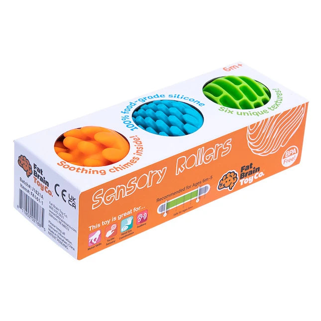 Sensory Rollers - Best Baby Toys &amp; Gifts for Babies - Fat Brain Toys - US 7603