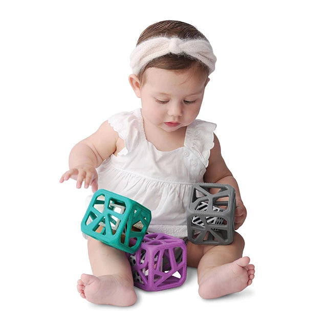 Chew Cube - Best Baby Toys &amp; Gifts for Ages 0 to 1 - Fat Brain Toys - US 8943