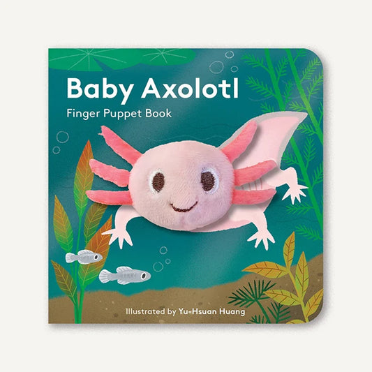 Baby Axolotl - Finger Puppet Book - Best for Ages 0 to 6 - US 4685