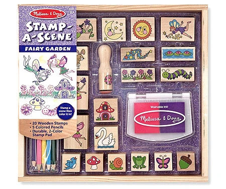 Stamp-a-Scene Fairy Garden - Best Arts &amp; Crafts for Ages 4 to 5 - US 5756