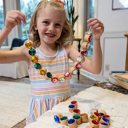 Lacing Gems - Best Early Learning Toys for Ages 3 to 10 - US 6346