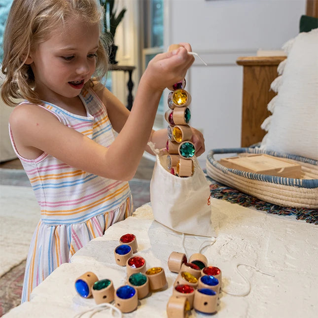 Lacing Gems - Best Early Learning Toys for Ages 3 to 10 - US 6346