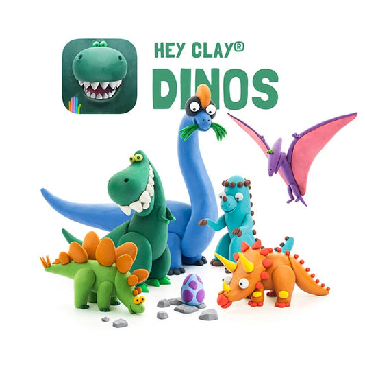 Hey Clay Dinos - Best Arts &amp; Crafts for Ages 3 to 10 - Fat Brain Toys - US 0970